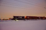 NS GP38-2 High nose Locomotive in the yard